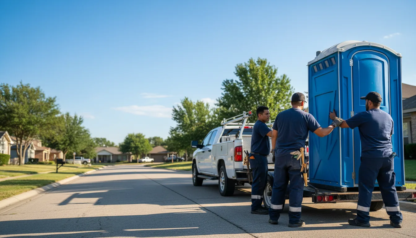 Portable Toilet Rental in Paloma, IL near me